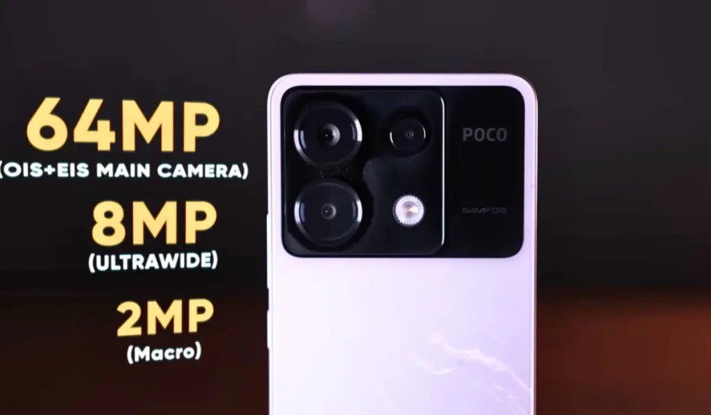 Poco x6 5g camera
