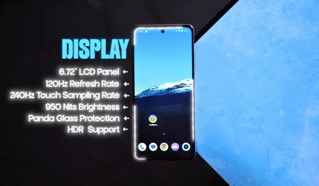 Realme 12x 5g display
