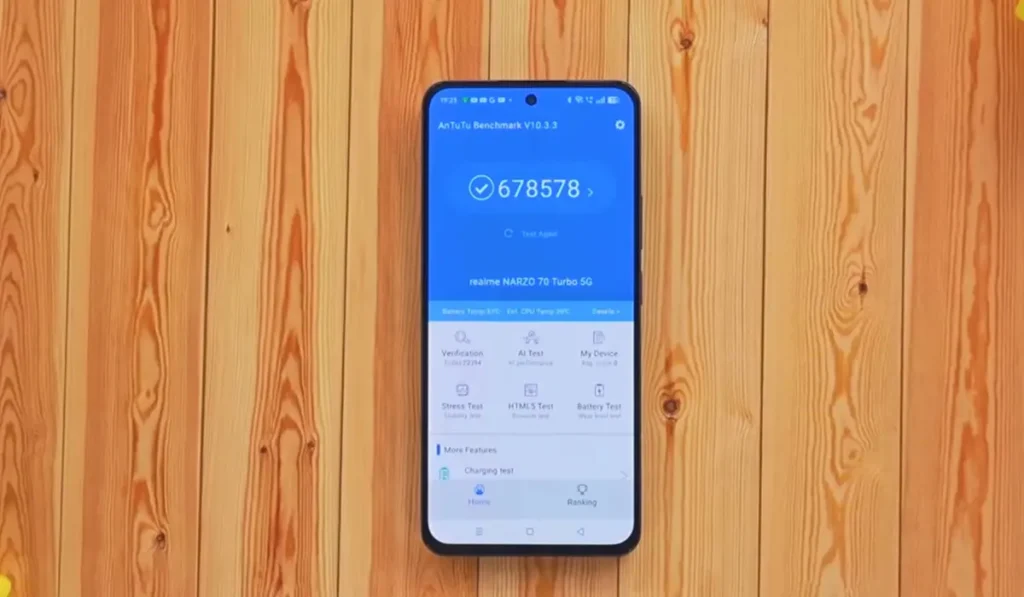 Realme 70 Turbo 5G antutu score