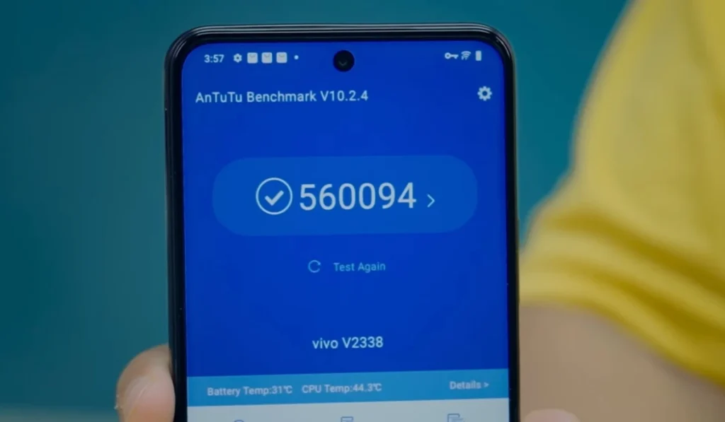 Vivo t3x 5g Antutu score